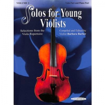 Solos for young violists 2 Viola+Klavier