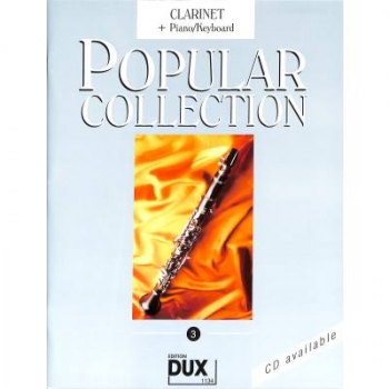 DUX Popular Collection 3 Klarinette+Klavier