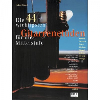 AMA Die 44 wichtigsten Gitarrenetüden für die Mittelstufe