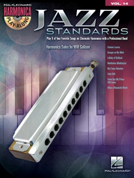 Jazz Standards Harmonica Play-Along Volume 14 (Chromatic Harmonica)