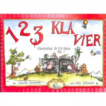 1 2 3 KLAVIER Band 1+CD