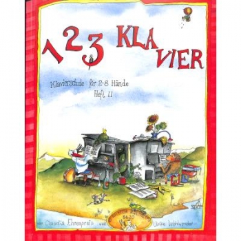 1 2 3 KLAVIER Band 2+CD