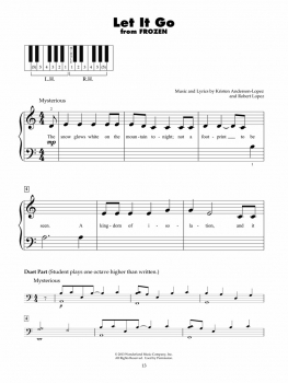 Disney Today Five Finger Piano