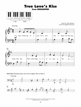 Disney Today Five Finger Piano