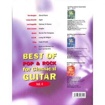 Preview: DUX Best of Pop & Rock for Classical Guitar Vol. 4
