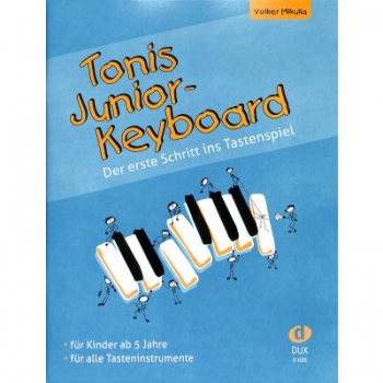 DUX Tonis Junior Keyboard ab 5 Jahre