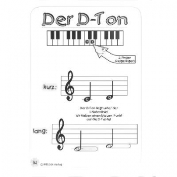 DUX Tonis Junior Keyboard ab 5 Jahre