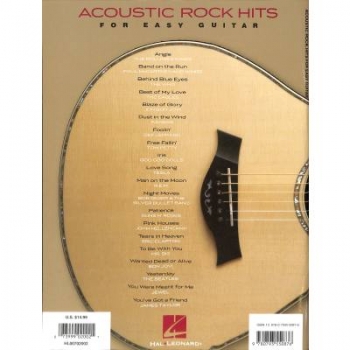 Preview: Acoustic Rock Hits for Easy Guitar – 2nd Edition