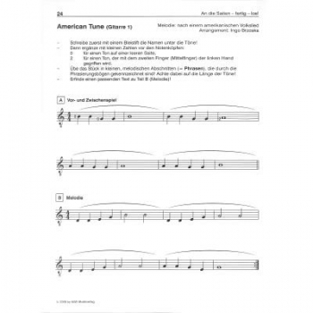 Preview: AMA An die Saiten, fertig, los! – Schülerheft Gitarre