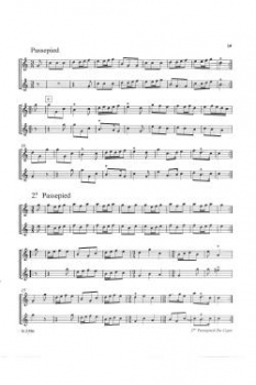 Preview: Duos amusants 4 leichte Suiten für Alblockflöten (Fl/OB/VL), Ruf Hugo