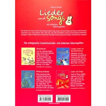 DUX Lieder und Songs mit einfachen Gitarrengriffen