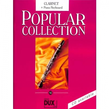DUX Popular Collection 10 Klarinette+Klavier
