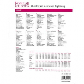 DUX Popular Collection 10 Klarinette+Klavier