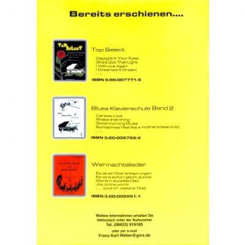 Blues Klavierschule 1 Seidenfaden/Weber
