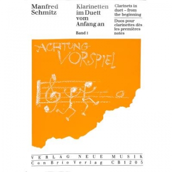 Klarinetten im Duett vom Anfang an. Band 1