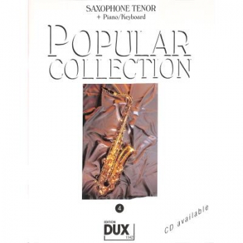 DUX Popular Collection 4 T-Sax+Klavier