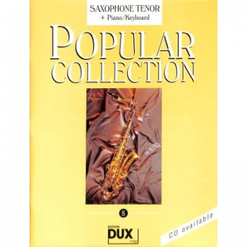 DUX Popular Collection 5 T-Sax+Klavier