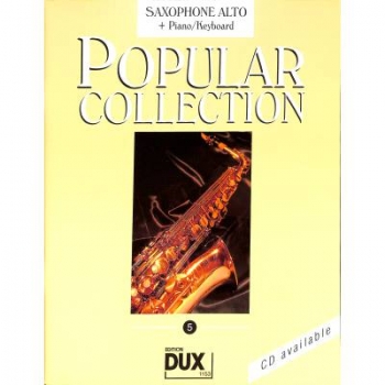 DUX Popular Collection 5 A-Sax+Klavier