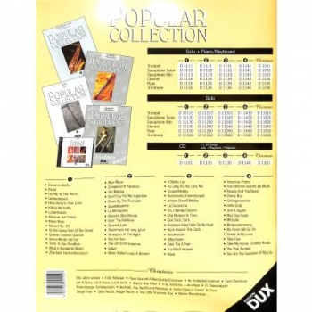 DUX Popular Collection 5 Querflöte+Klavier