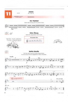 Preview: Hören lesen + spielen 2 - Trompetenschule