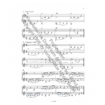 Preview: Klarinetten im Duett vom Anfang an. Band 2