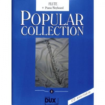 DUX Popular Collection 8 Querflöte+Klavier