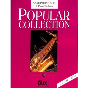 DUX Popular Collection 10 A-Sax+Klavier