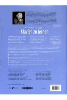 Preview: Es ist nie zu spät Klavier zu lernen+CD