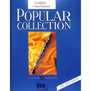 DUX Popular Collection 8 Klarinette+Klavier