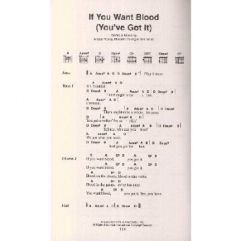 The little black songbook AC/DC