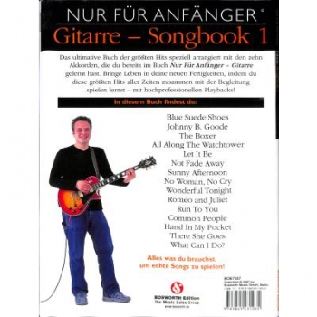 Nur für Anfänger 1 - Songbook