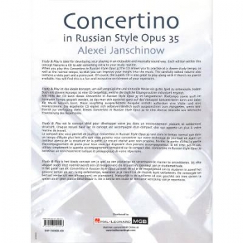 Preview: Concertino op 35 in russian style, Janschinow