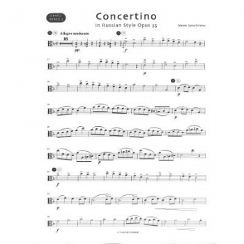 Preview: Concertino op 35 in russian style, Janschinow