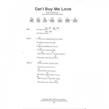 The little black songbook Beatles