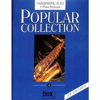 DUX Popular Collection 8 A-Sax+Klavier