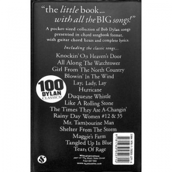 The little black songbook Bob Dylan
