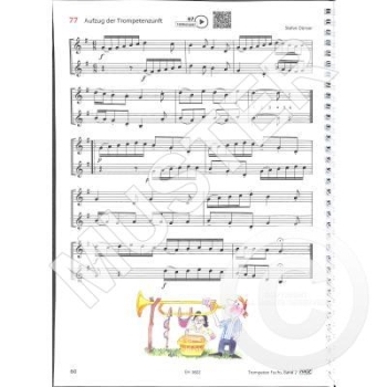 Preview: Trompeten Fuchs Band 2 (incl. online audio)