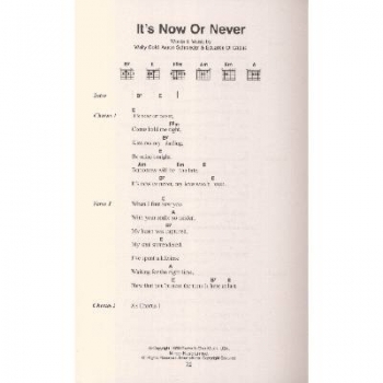 The little black songbook Elvis