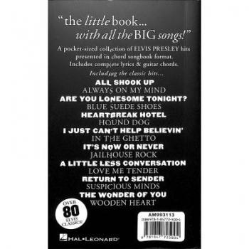 The little black songbook Elvis
