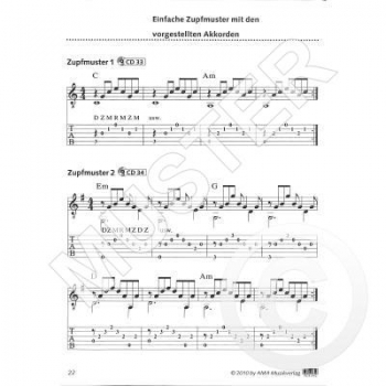 AMA Das kleine Gitarrenbuch