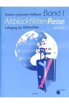 Altblockflöten Reise 1+CDs