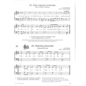 Preview: Das große Weihnachtsliederbuch für Klavier