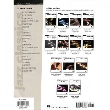 Preview: Jazz Classics Jazz Piano Solos Series Volume 14