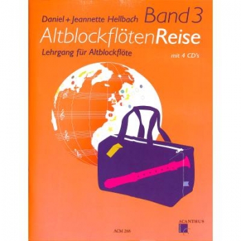 Altblockflöten Reise 3+CDs