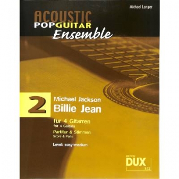 DUX Acoustic Pop Guitar Ensemble Billie Jean