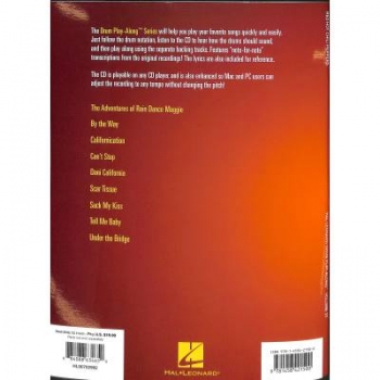 Preview: Hal Leonard Red Hot Chili Peppers Drum play along