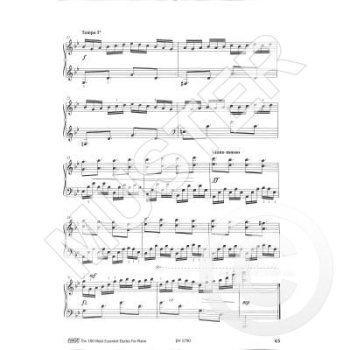 Preview: Die 100 wichtigsten Etüden für Klavier (mit QR Codes)