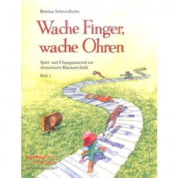Wache Finger wache Ohren 1 Klavier