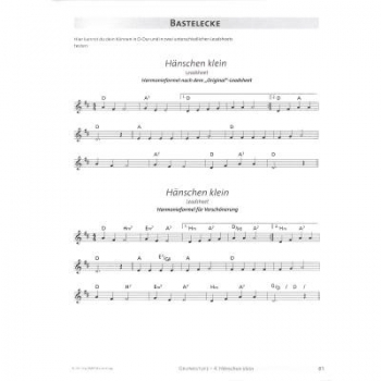 Preview: AMA Erster Weg zum Spielen nach Akkordsymbolen - Band 1