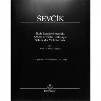 Schule der Violintechnik op 1/2 Sevcik